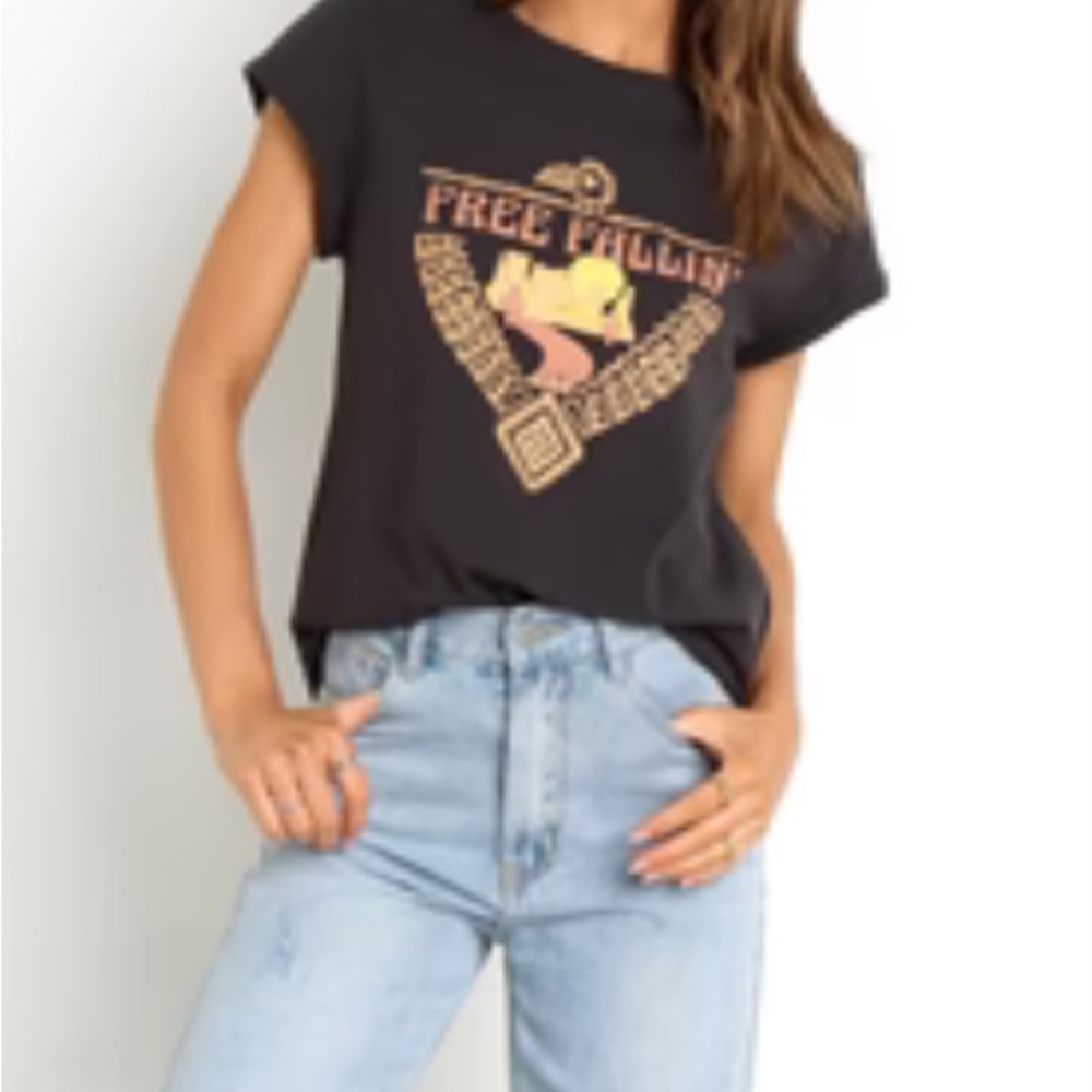 Petal & Pup Black Graphic Tee